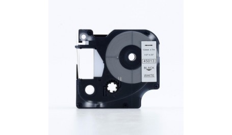 Neoriginali Dymo S0720530 D1 45013 Tape 12mm x 7m Black on White