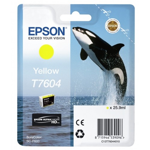 Epson Ink Yellow HC (C13T76044010)