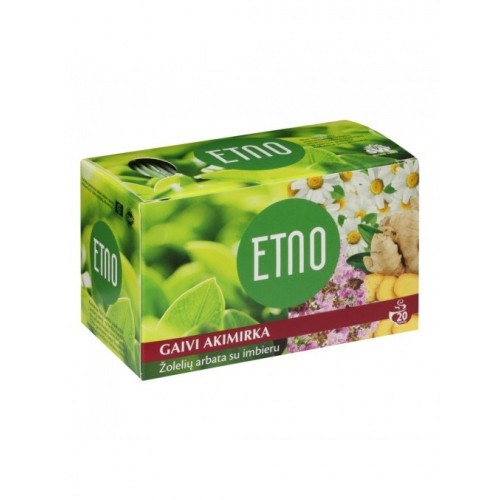 ETNO Gaivi akimirka su imbieru 38g (1.8g x20 vnt.)