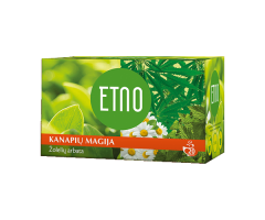 ETNO Kanapių magija žolelių arbata 40g (1,5gx20)