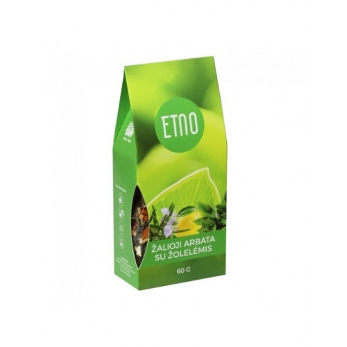ETNO Biri žalioji su žolelėm arbata 60g