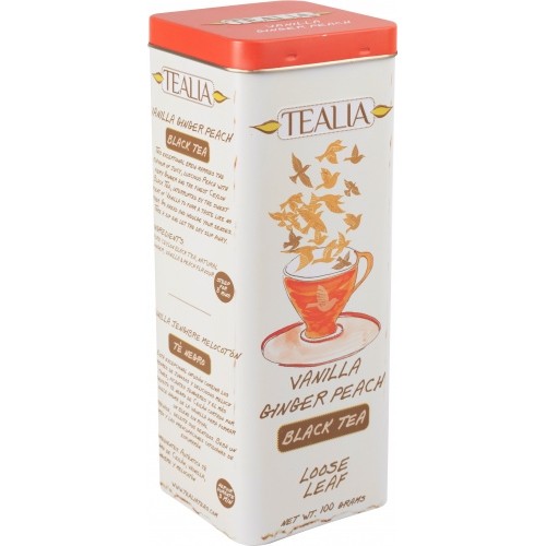 Žalioji arbata VANILLA GINGER PEACH  100g