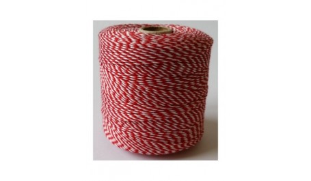 Siūlai notariniai, 350m, raudona/balta  1117-001