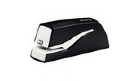 Segiklis Leitz 5566,juodas, iki 10 lapų, elektrinis, sąsagėlės nr.10