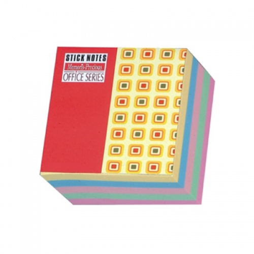 Lipnūs lapeliai, 76x76 mm, pasteliniai, spalvoti 400 lapelių