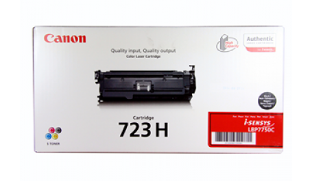 Canon Cartridge 723H Juoda, 10000 psl.