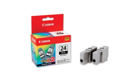Canon BCI-24Bk Juoda, 130 psl., 2 vnt