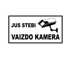 Lipdukas Jus stebi vaizdo kamera ZNLA12-1-70X130
