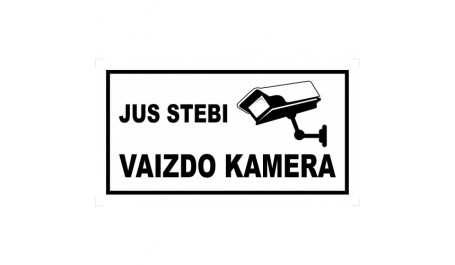 Lipdukas Jus stebi vaizdo kamera ZNLA12-1-70X130