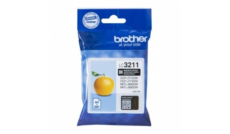 Brother LC 3211 (LC3211BK), Juoda , 200 psl.