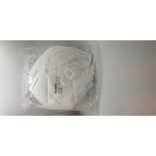 Veido kaukė KN95 5vnt. 4 sluoksnių