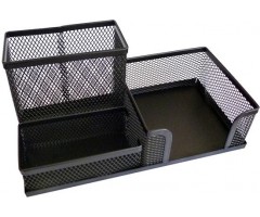 Pieštukinė FORPUS, 3 skyriai, juoda sp.