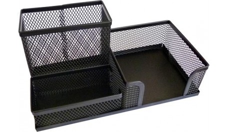 Pieštukinė FORPUS, 3 skyriai, juoda sp.