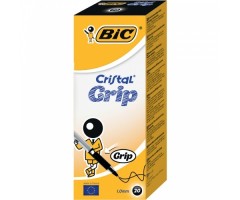 BIC Tušinukas CRISTAL GRIP 1.00 mm, mėlynas, 1 vnt 23980