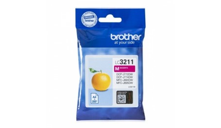 Brother LC 3211 (LC3211M), Purpurinė , 200 psl.