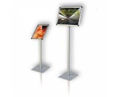 Informacinis stovas su aliuminio rėmeliu, A4 MBG25-JA