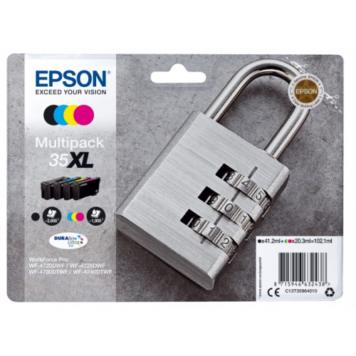 Epson Ink 4 Color Multipack No.35XL (C13T35964010)