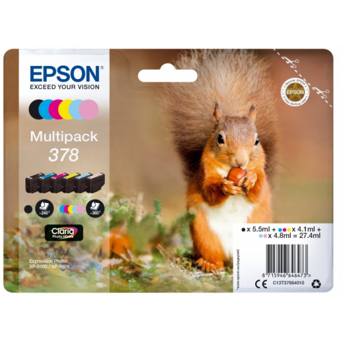 Epson Ink 378 Multipack (C13T37884010)