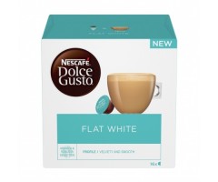NESCAFE Dolce Gusto Flat White kava, 16 kapsulių dėžutėje