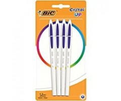 BIC Tušinukas Cristal Bicolor 1.2 mm, mėlynas, pakuotėje 4 vnt 494688
