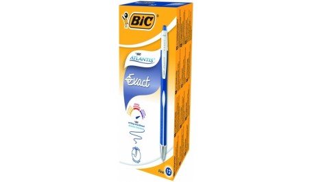 BIC automatinis tušinukas ATLANTIS EXACT, Mėlynas, 1vnt