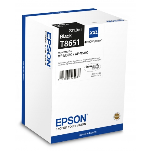 Epson Ink 86 XXL Black (C13T865140)