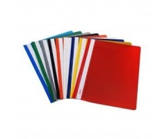 Segtuvelis skaidriu viršeliu Biurfol, A4, tamsiai mėlynas, kietas