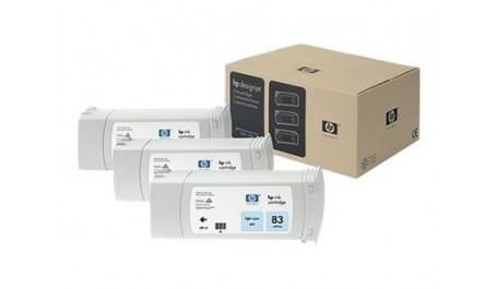 HP No.83 (C5076A), šviesiai žydra kasetė rašaliniams spausdintuvams