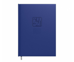 Darbo knyga-kalendorius 2021 m. A5, tamsiai mėlyna