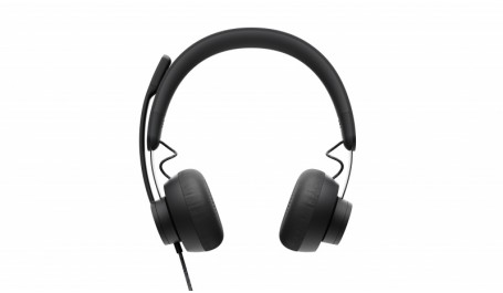 LOGITECH ausinės Zone tamsiai pilkos