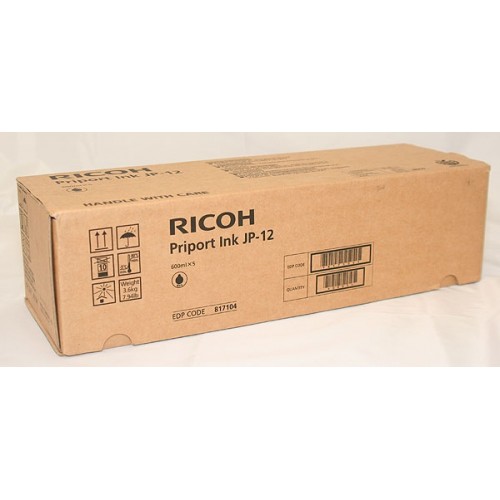 Ricoh JP 12 (817104) (1 vnt), juoda kasetė