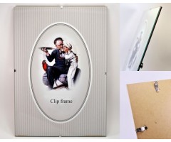 Foto rėmelis berėmis A4 21x30cm CLIX