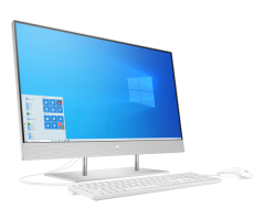 Kompiuteris HP AiO 27 PC/ i5-1035G1/ LCD 27FHD AG LED UWVA ZBD/ UMA/ 8GB/ 256GB/ DOS/ noODD/ k