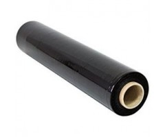 Pakavimo plėvelė Stretch , 17 mikr., 500 mm x 230 m , juoda
