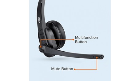 TaoTronics bevielės ausinės slopinančios garsą TT-BH041, Juodos