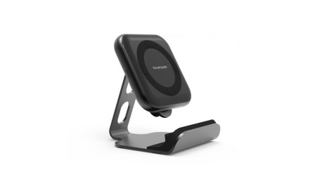 Belaidis įkroviklis su laikikliu RAVPower, juodas, 10W