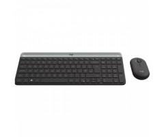 Logitech MK470 Wireless Combo (RU)  (920-009206), beviele klaviatūra ir pelė