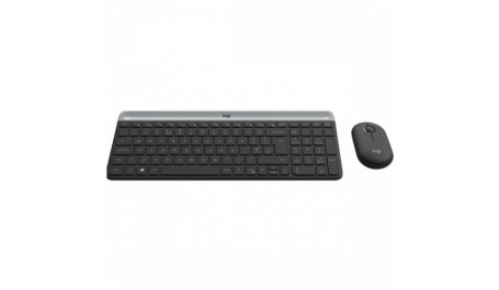 Logitech MK470 Wireless Combo (RU)  (920-009206), beviele klaviatūra ir pelė