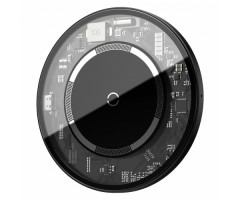 Belaidis įkroviklis Baseus 15W (WXJK-E02) išmaniems telefonams, su magnetais tinkantis iPhone12