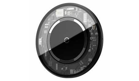 Belaidis įkroviklis Baseus 15W (WXJK-E02) išmaniems telefonams, su magnetais tinkantis iPhone12