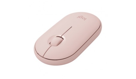 LOGITECH M350 (910-005717), belaidė pelė, rožinė