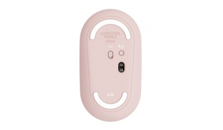LOGITECH M350 (910-005717), belaidė pelė, rožinė