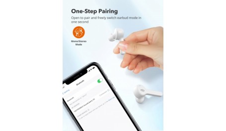 TaoTronics bevielės ausinės TT-BH053, baltos