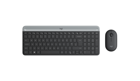 Logitech MK470 Wireless Combo (US)  (920-009204), beviele klaviatūra ir pelė