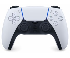Žaidimų pultas SONY DualSense PlayStation 5, Bluetooth, baltas/juodas