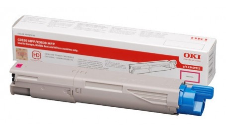 Oki C 3520 (4345932), purpurinė kasetė