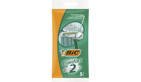 BIC Vienkartiniai skustuvai 2 COMFORT (5 vnt.)