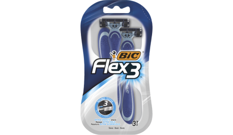 BIC Vienkartiniai skustuvai FLEX 3 COMFORT (3 vnt.)