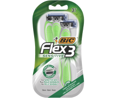 BIC Vienkartiniai skustuvai FLEX 3 SENSITIVE (3 vnt.)