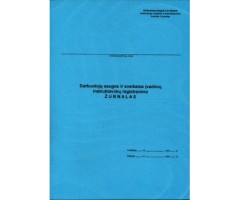 Darbuotojų saugos ir sveikatos įvadinių instruktavimų registracijos žurnalas A4, vertikalus, 10 lapų